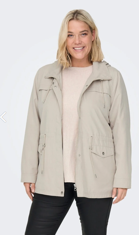 Carmakoma Oversize Kapüşonlu Midi Trençkot - Günlük Şıklık