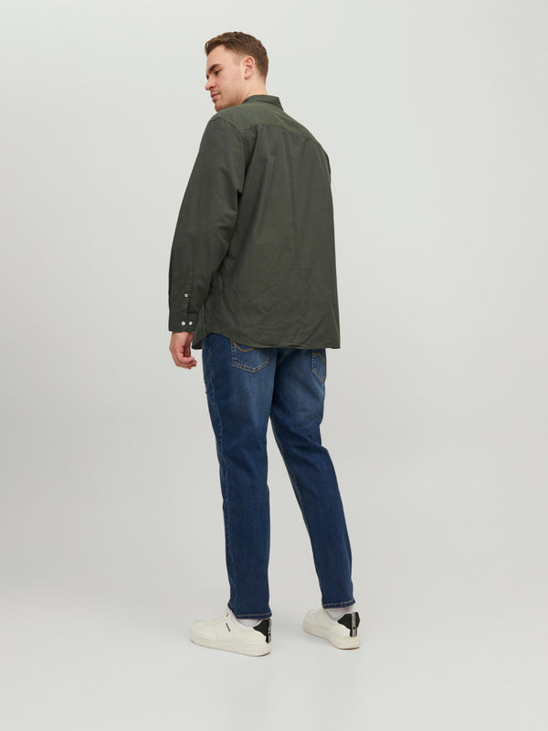 Jack&Jones Oversize Uzun Kol Minimalist Erkek Gömleği