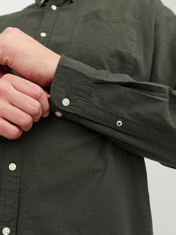 Jack&Jones Oversize Uzun Kol Minimalist Erkek Gömleği