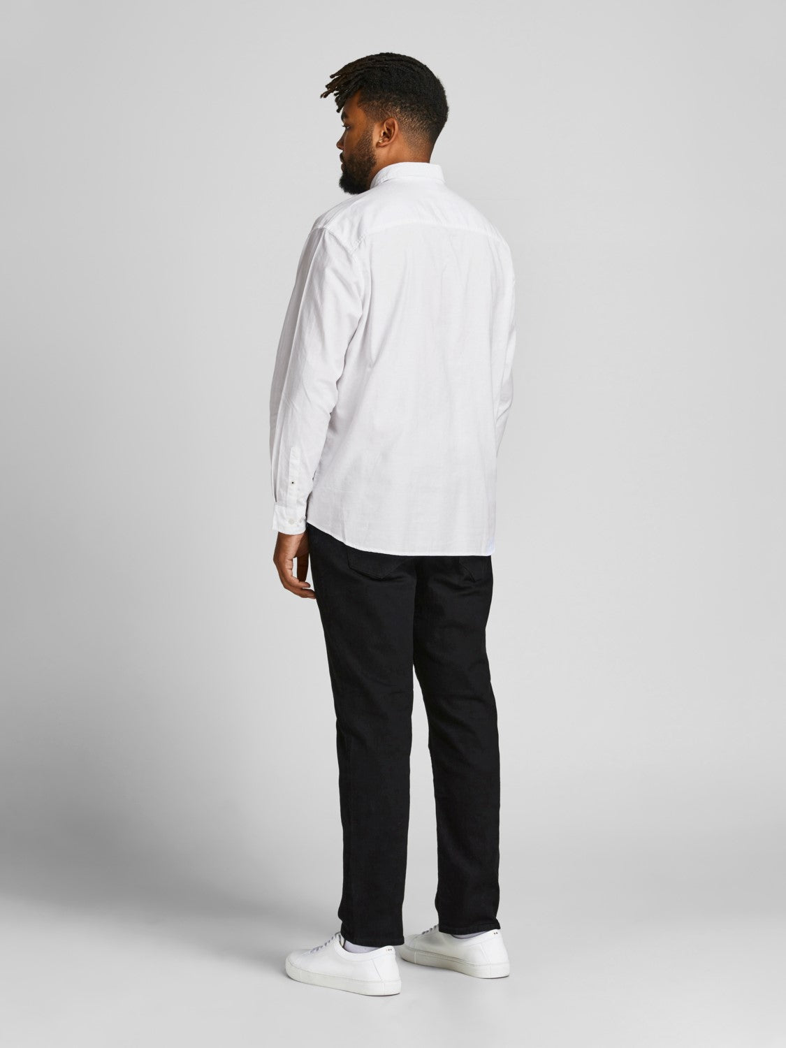 Jack&Jones Oversize Uzun Kol Minimalist Erkek Gömleği