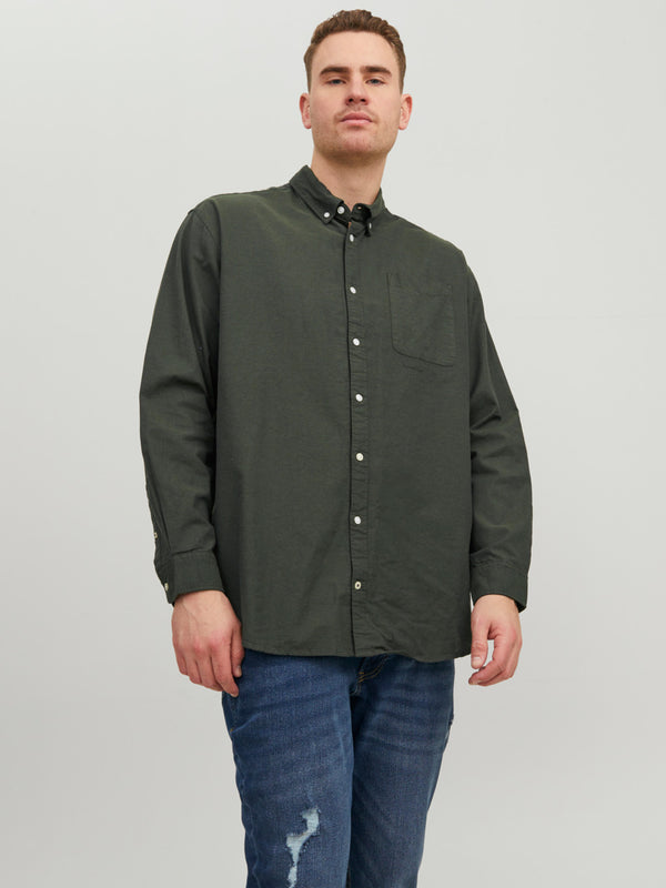 Jack&Jones Oversize Uzun Kol Minimalist Erkek Gömleği