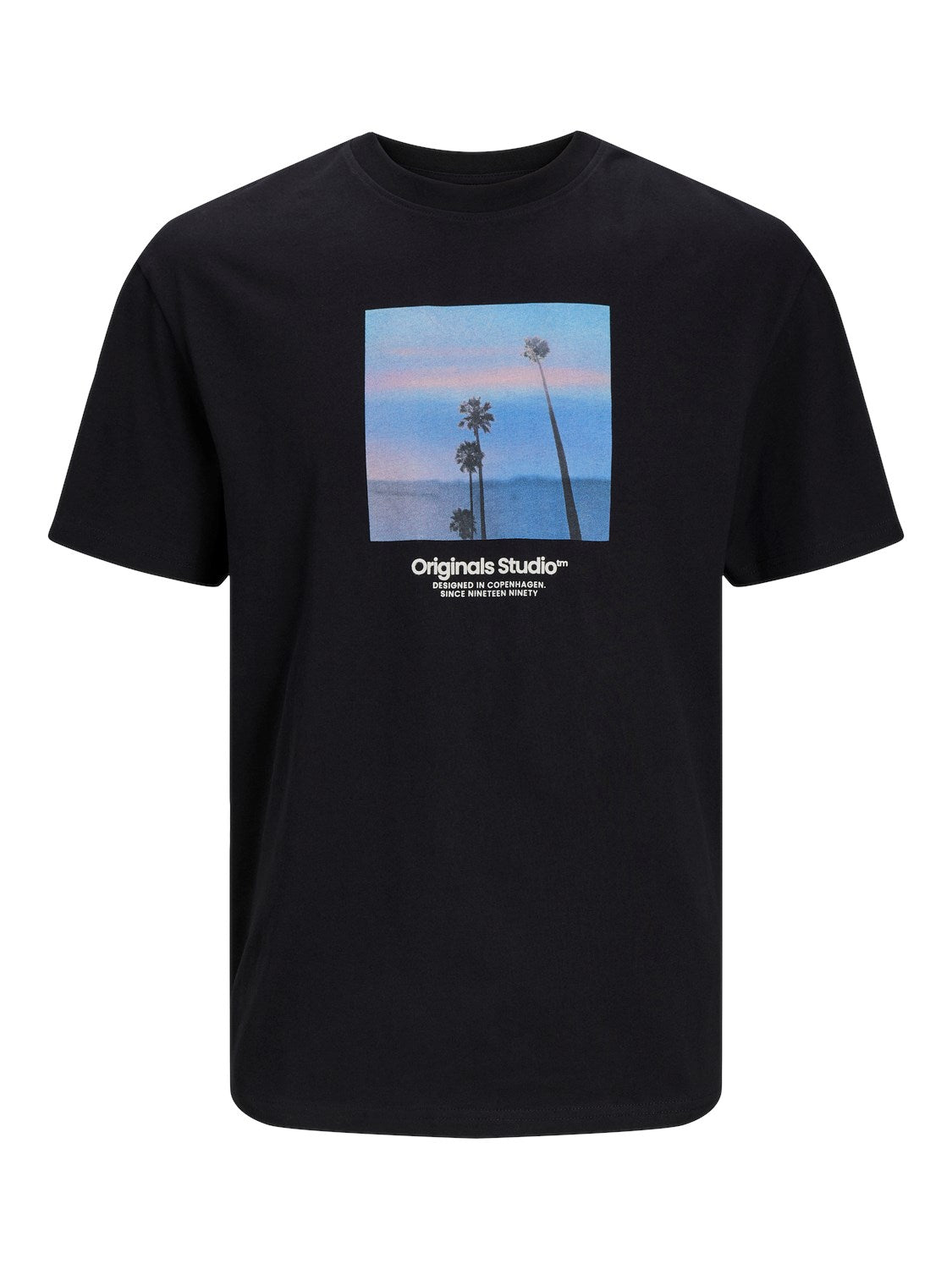 Jack&Jones Plus Oversize Minimalist Erkek Tişört - Kısa Kol - Günlük Translation missing: ar.content.product_image_secondary