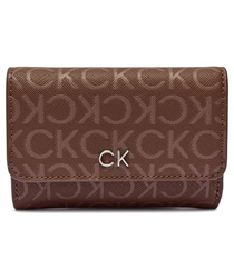 Calvin Klein Kadın Logolu Fermuarlı Cüzdan K60K612684