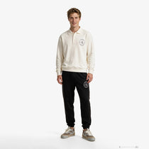Calvin Klein Terry Crest Graphic Jogger Erkek Siyah Eşofman Altı LV04RH240G