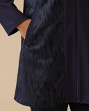 جاكيت جاكار بسحاب بنقشة مقاسات كبيرة من Gala-Xi