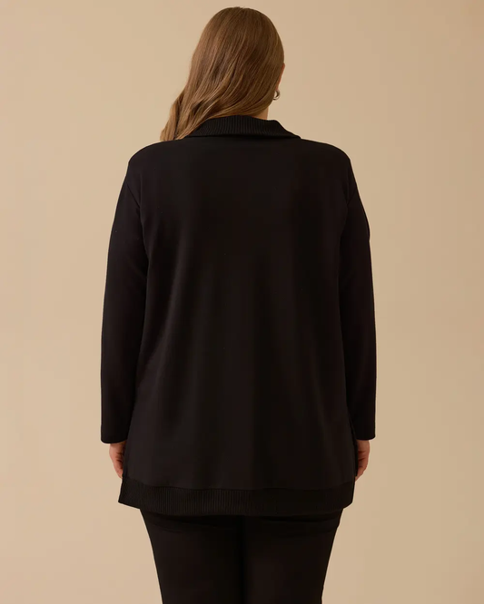 büyük beden pul detaylı i̇şlemeli ceket Gala-Xi