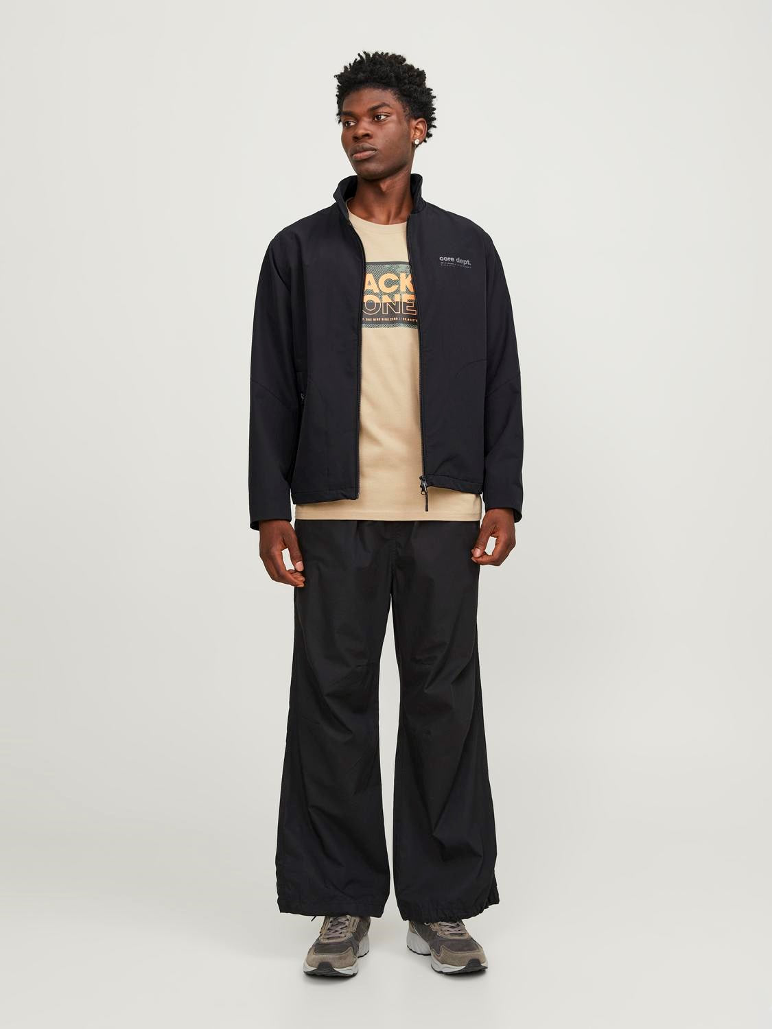 Jack&Jones Erkek Oversize Minimalist Ceket - Günlük Spor İkincil görsel