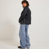 جاكيت جاك آند جونز JJXX نسائي من الجلد الصناعي 12247404