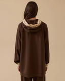 fermuarlı kapüşonlu kap Scl