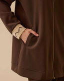 fermuarlı kapüşonlu kap Scl