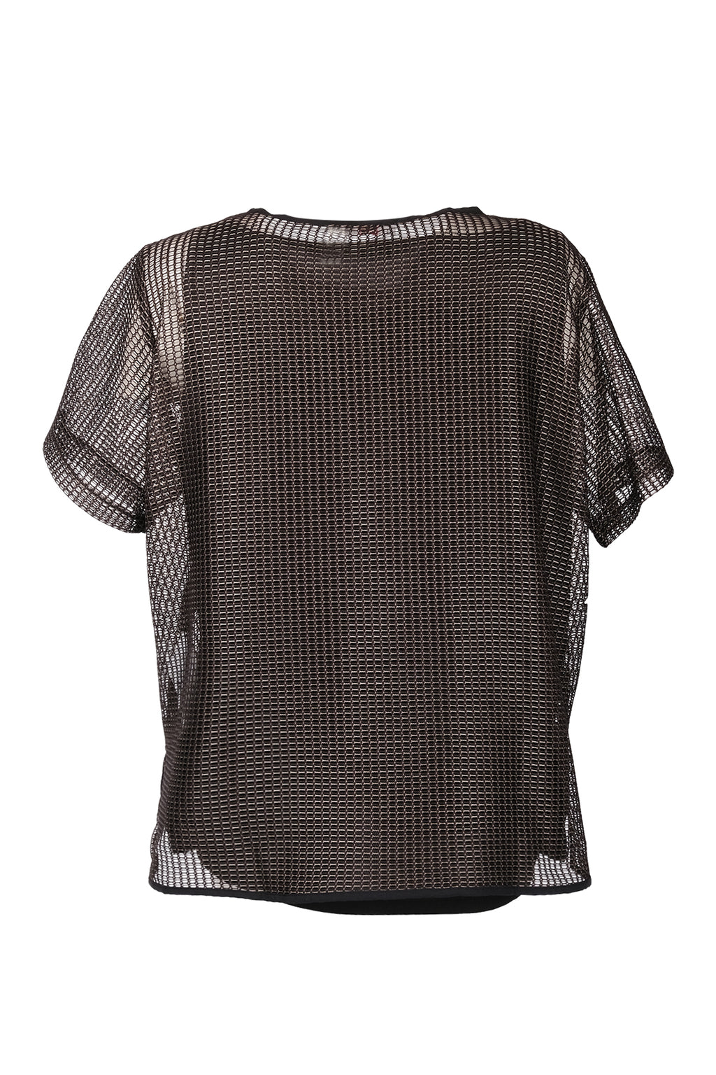 Vedi-bb Oversize File Detaylı Kısa Kol Kadın Ceket - Minimalist Tarz