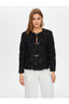 Çiçek Desen Aplike Ve Payet Detaylı Abiye Ceket Faik Sönmez