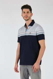 Claudio Campione Minimalist Polo Yaka Kısa Kol Erkek T-Shirt - Günlük Stil