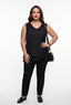 Daıdo Kadın V Yaka Kolsuz Rahat Kesim Bağcıklı Detaylı Dokulu Atlet Bluz 20Y331904815