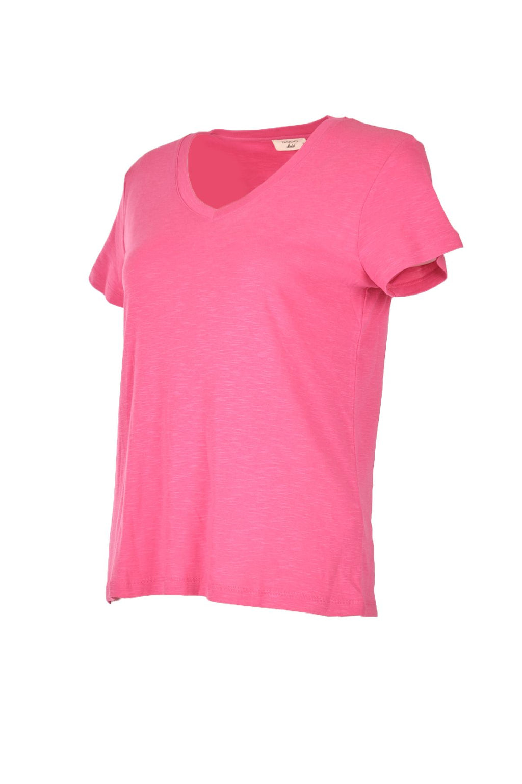 Daıdo Oversize V Yaka Kısa Kol Kadın T-Shirt - Rahat ve Şık Günlük Kombin