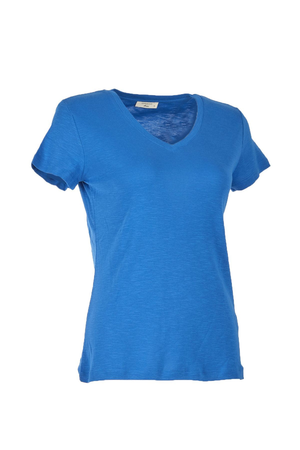 Daıdo Oversize V Yaka Kısa Kol Kadın T-Shirt - Rahat ve Şık Günlük Kombin