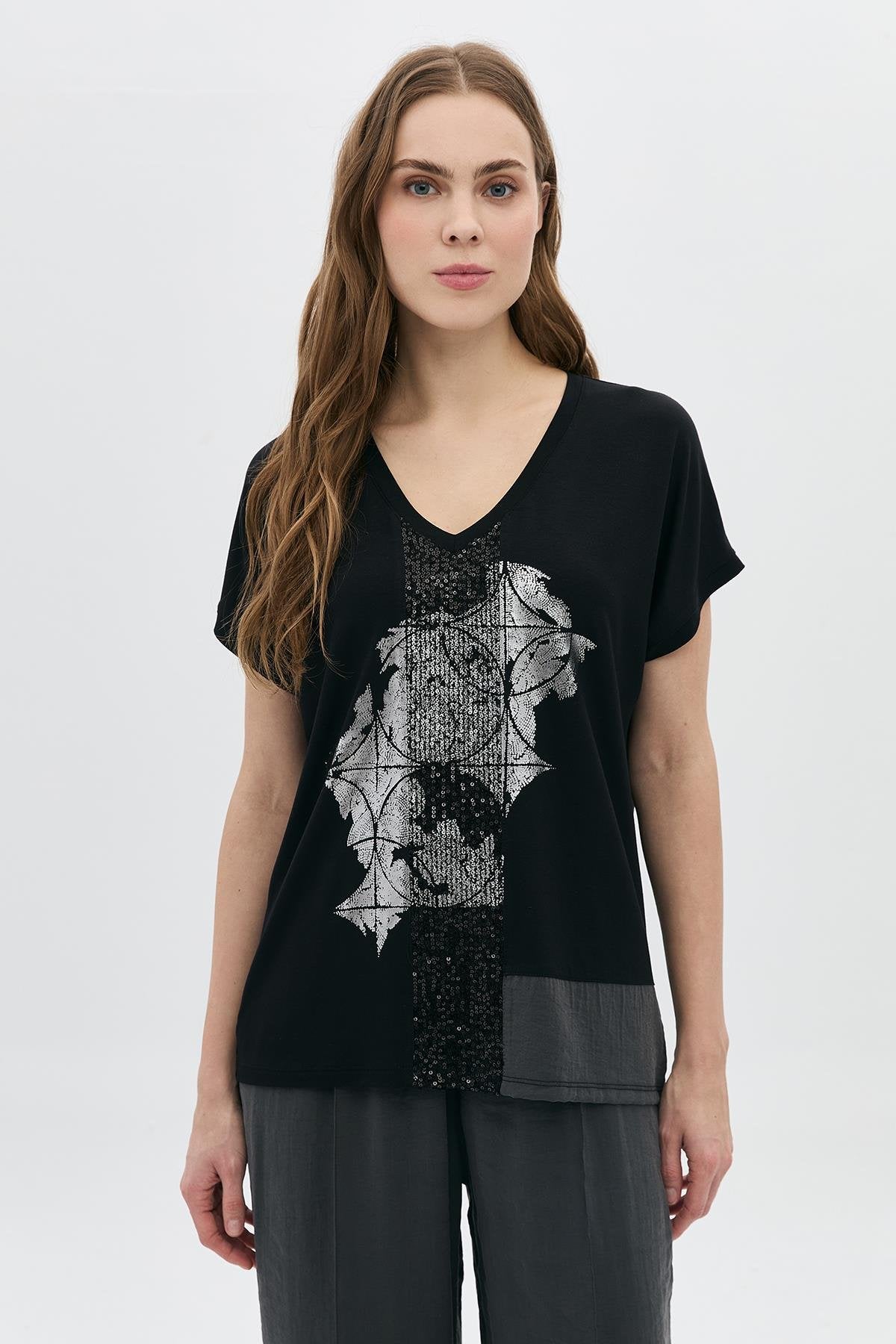 Daıdo Kadın T-Shirt 20Y311900827 Translation missing: ar.content.product_image_secondary