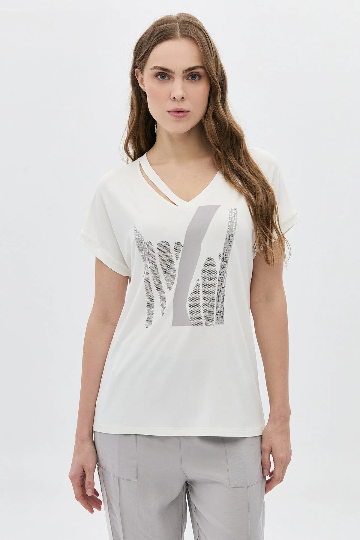 Daıdo Kadın T-Shirt 20Y311900828 Ana görsel