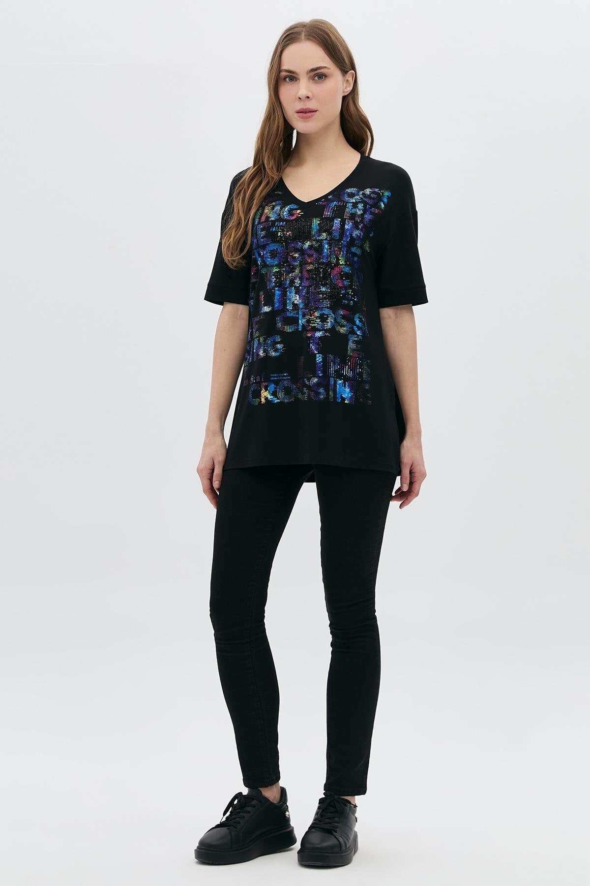 Daıdo Kadın T-Shirt 20Y311900838 Translation missing: ar.content.product_image_secondary