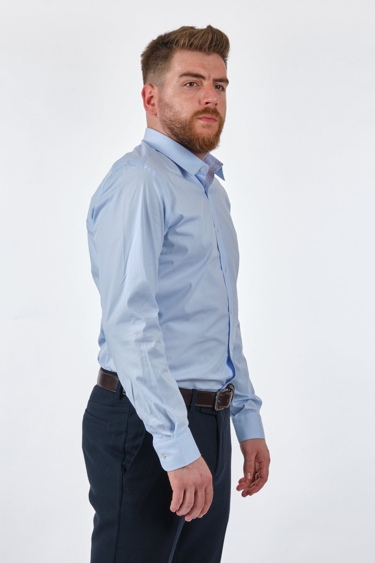 Damat Tween Minimalist Uzun Kol Gömlek - İş ve Günlük Kullanım