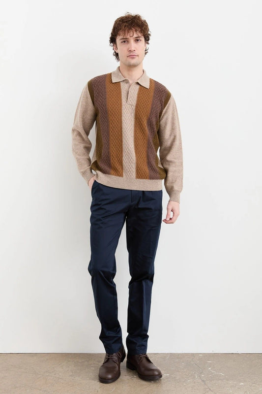 كنزة رجالية منقوشة DSN24K23507