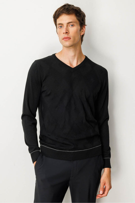 Desen Erkek Kazak 25KDSN25604