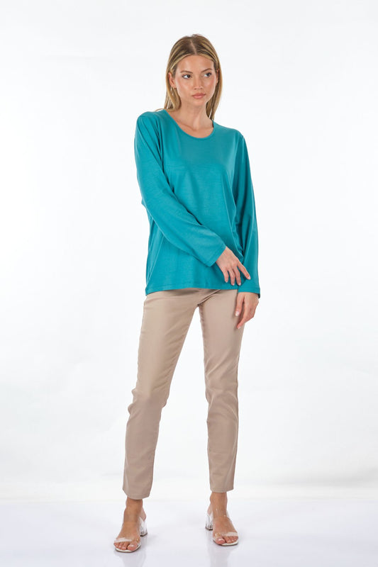 بلوزة نسائية منقوشة 23123787