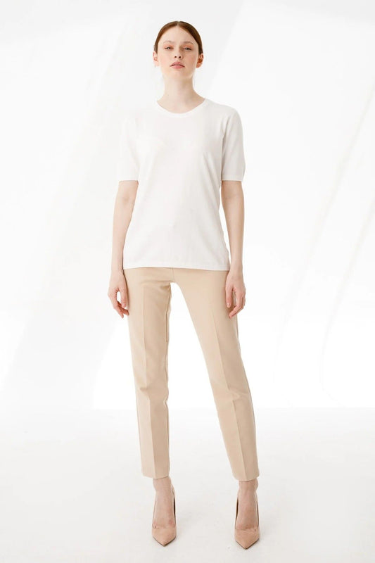 بلوزة نسائية منقوشة DSN24K20344