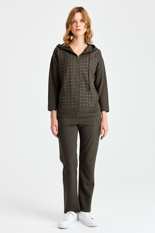 Desen Kadın Eşofman Üstü DSN23011