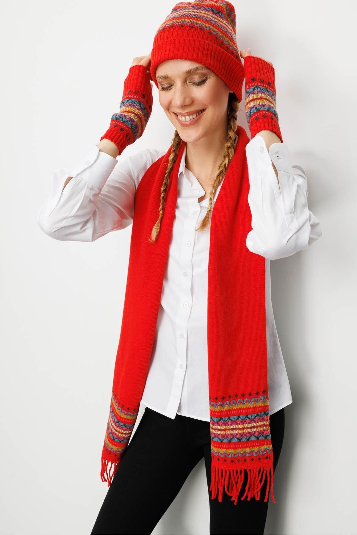 Desen Kadın Kaşkol 25KDSN25075 Ana görsel