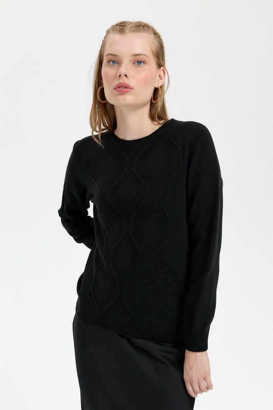 Desen Kadın Kazak DSN24K24217