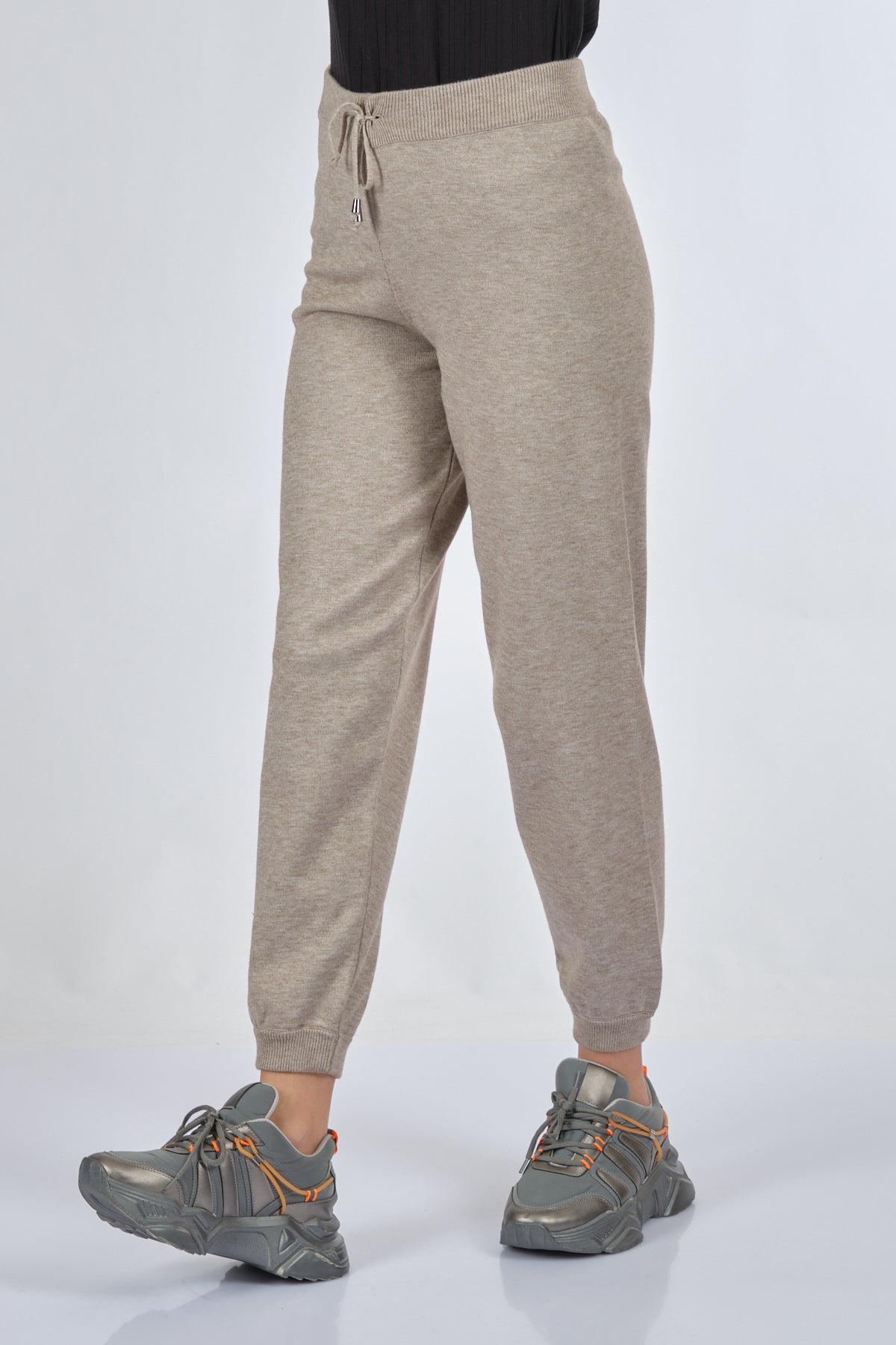 Desen Kadın Oversize Jogger Pantolon - Minimalist, Rahat, Midi Boy