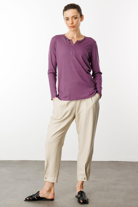 Desen Kadın Penye DSN25705