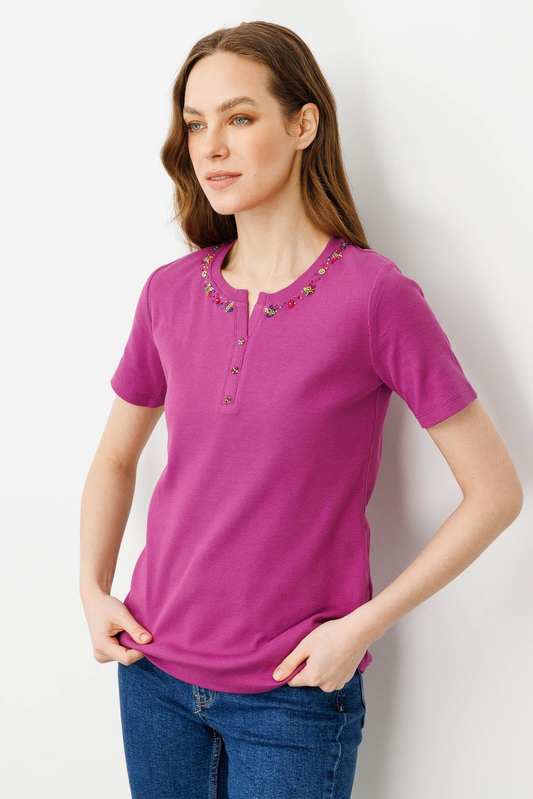 Desen Kadın T-Shirt DSN24754