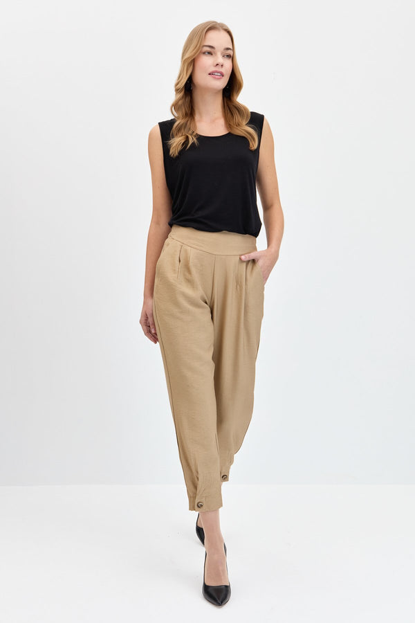 Desen Minimalist Kolsuz Oversize Kadın T-Shirt - Rahat ve Şık