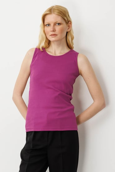 Desen Minimalist Kolsuz Yuvarlak Yaka Kadın T-Shirt - Günlük Stil Ana görsel