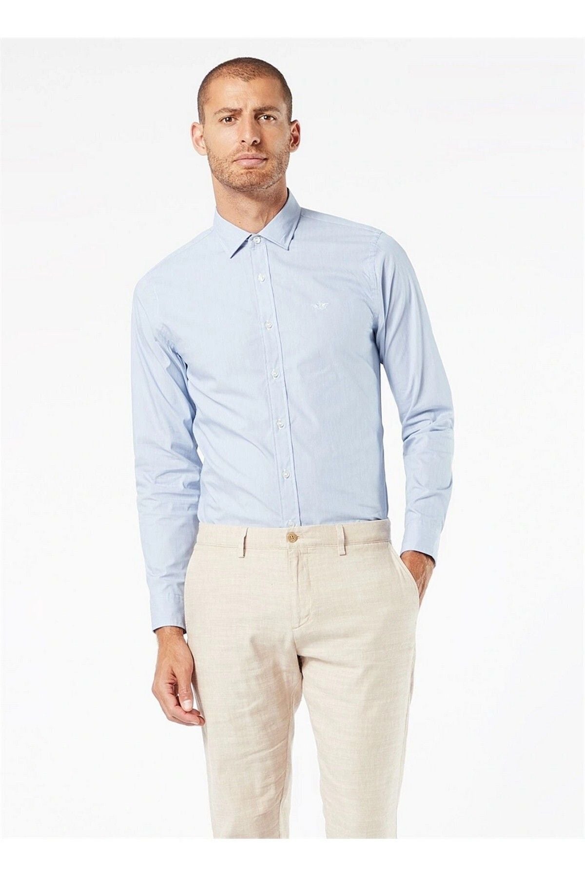 Dockers Erkek Gömlek: Minimalist Uzun Kol - Günlük & İş Translation missing: tr.content.product_image_main