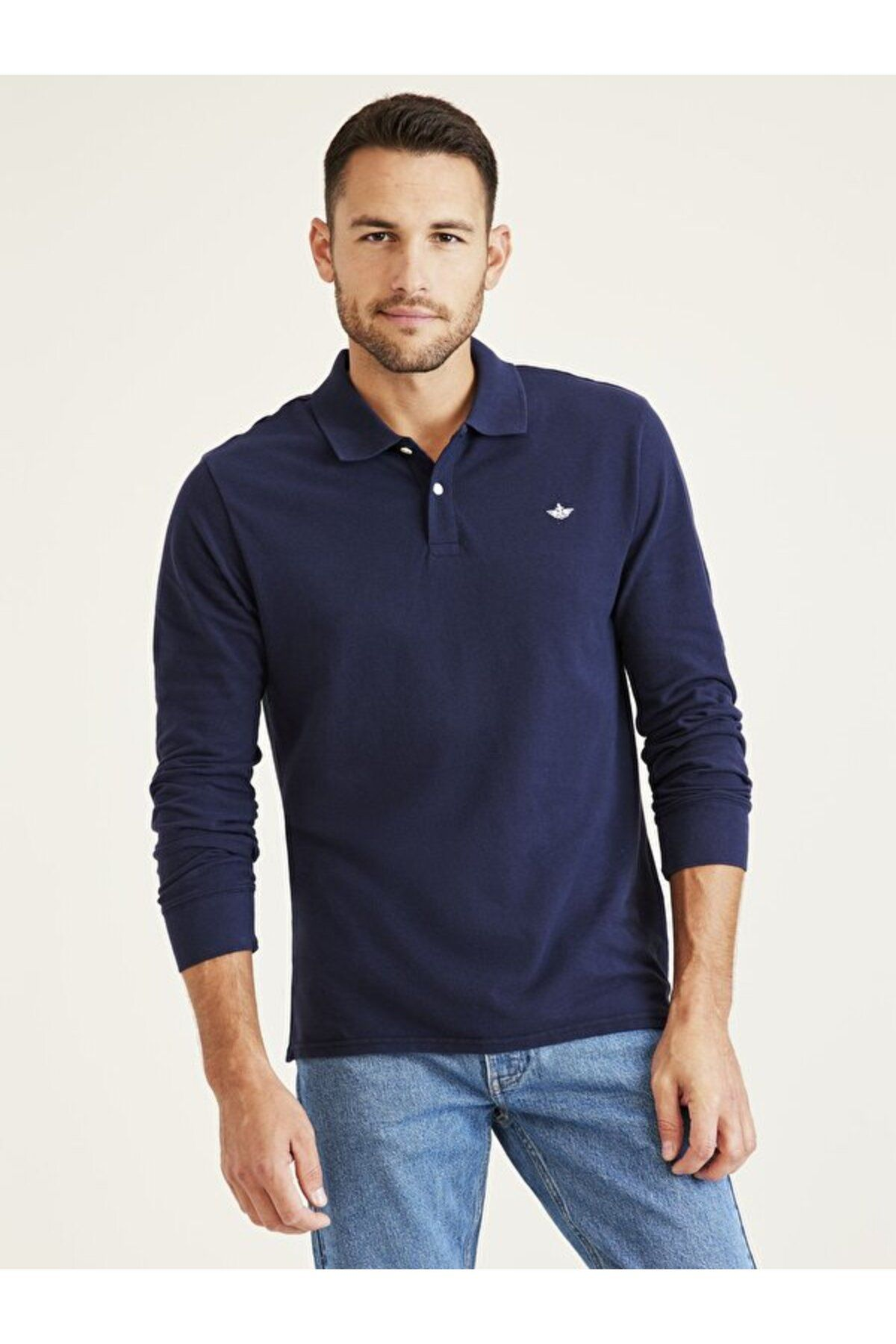 Dockers Erkek Uzun Kol Polo Yaka Gömlek - Minimalist ve Şık Translation missing: tr.content.product_image_main