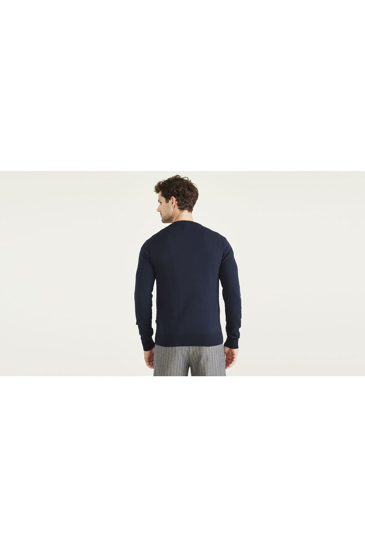 Dockers Erkek Minimalist Sweatshirt - Uzun Kol Regular Fit Günlük