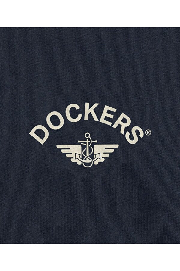 Dockers Erkek Minimalist T-Shirt - Kısa Kol Yuvarlak Yaka Günlük
