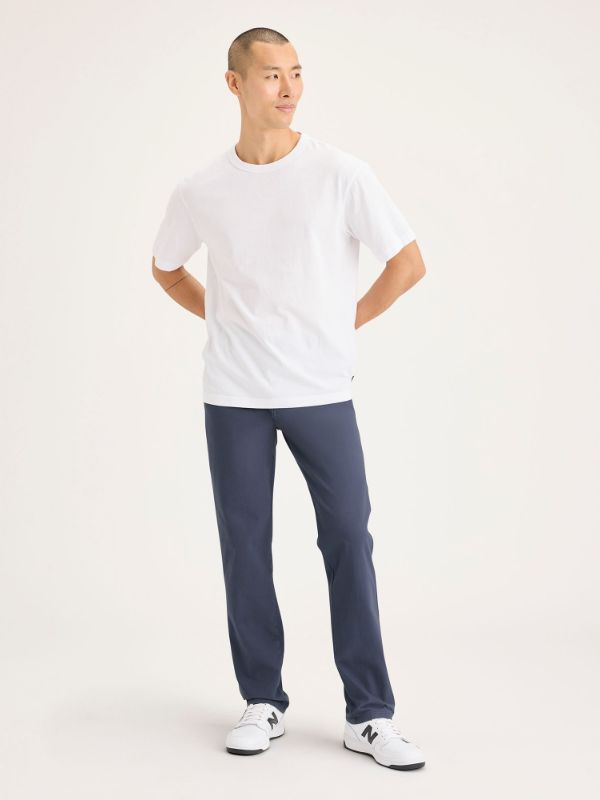 Dockers Erkek Regular Fit Düz Paça Dokuma Kumaş Çift Cepli Pantolon Ana görsel