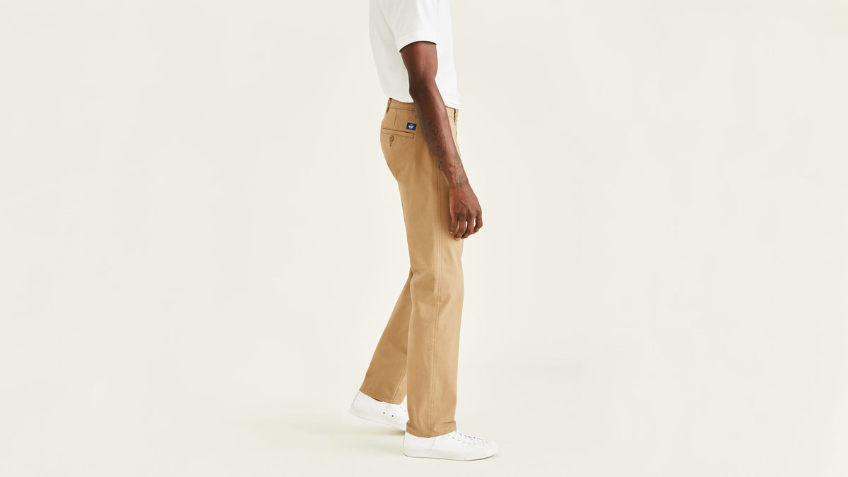 Dockers Erkek Regular Fit Normal Bel Düz Paça Dokuma Chino Pantolon