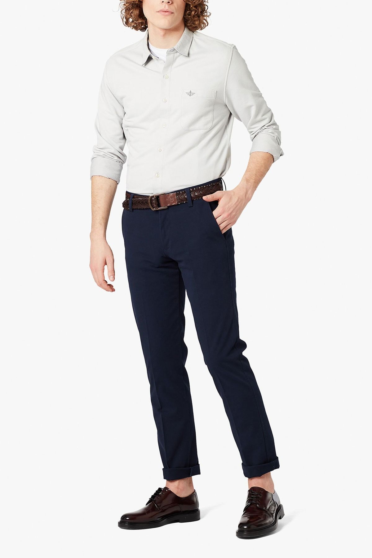 Dockers Erkek Regular Fit Minimalist Pantolon - Günlük ve İş için Mükemmel