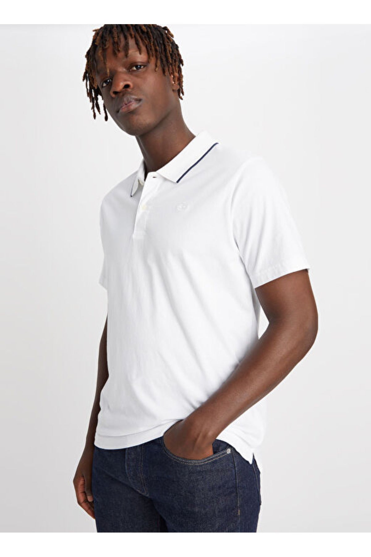 Dockers Erkek Polo Yaka T-Shirt 25YA3027-0006 Translation missing: tr.content.product_image_secondary