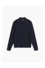 Dockers Erkek Polo Yaka Uzun Kol Sweatshirt - Minimalist Tasarım