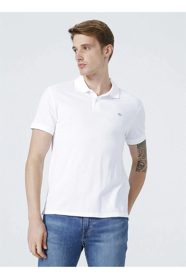 Dockers Erkek Minimalist Polo Yaka Kısa Kol T-Shirt - Günlük Kullanım