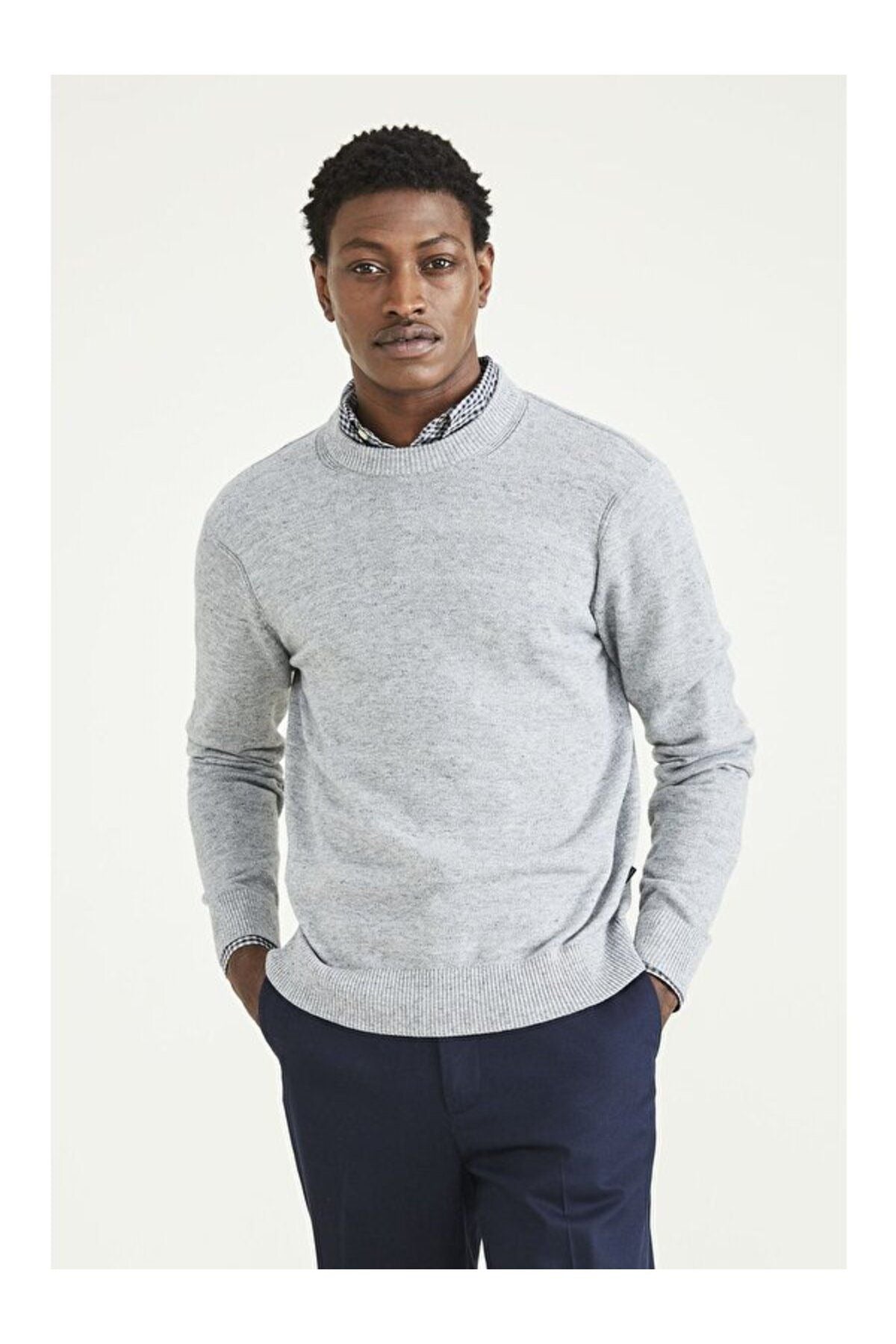 Dockers Minimalist Erkek Sweatshirt - Uzun Kol - Regular Fit - Günlük Translation missing: tr.content.product_image_main