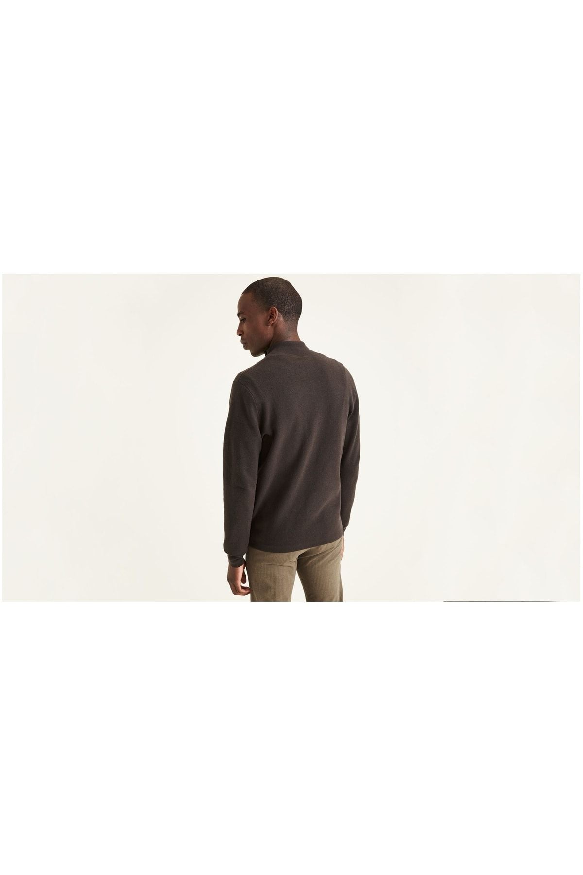 Dockers Minimalist Erkek Uzun Kol Kazak - Günlük Şıklık & Konfor