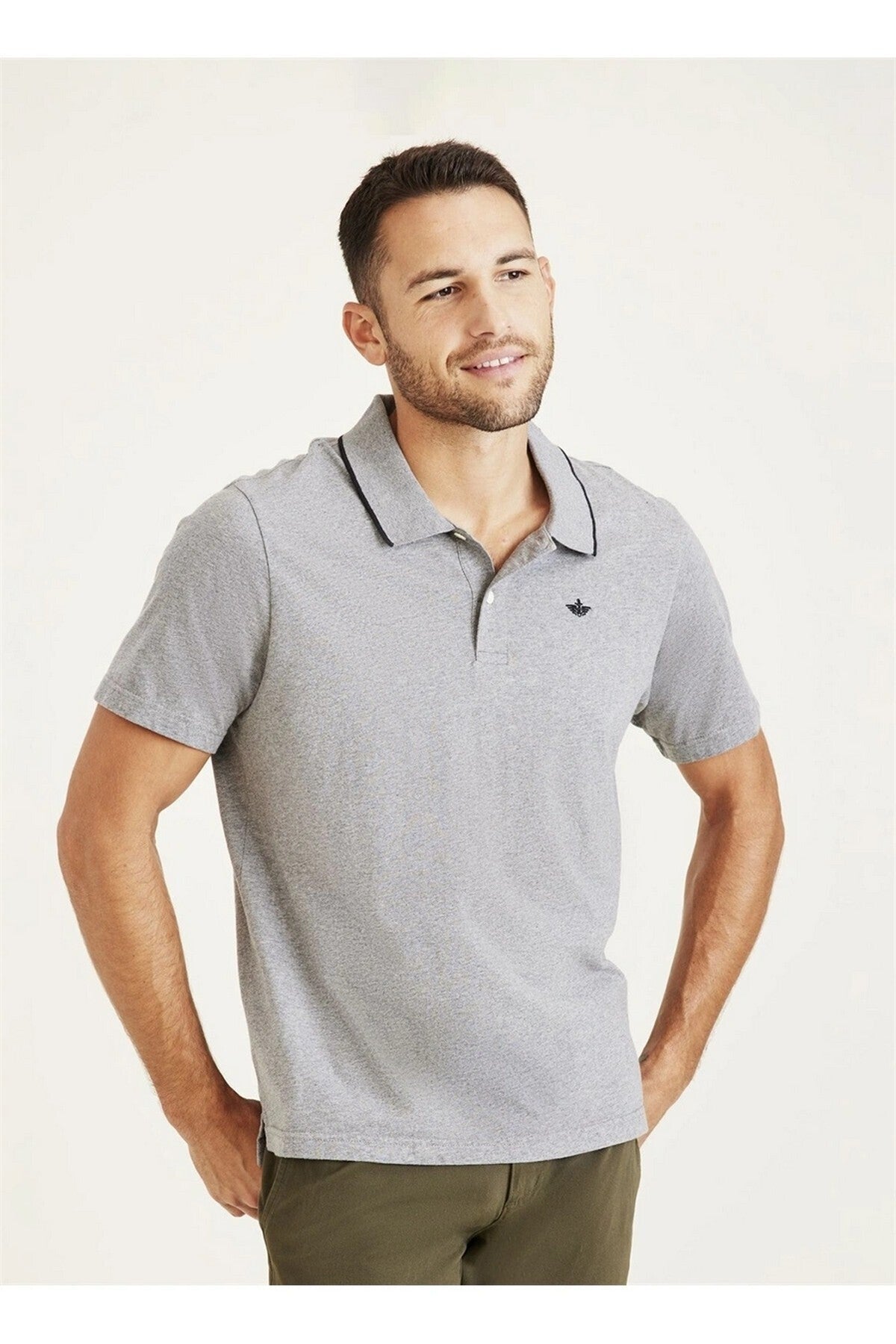 Dockers Minimalist Polo Yaka Kısa Kol Erkek T-Shirt - Günlük Şıklık Translation missing: ar.content.product_image_main