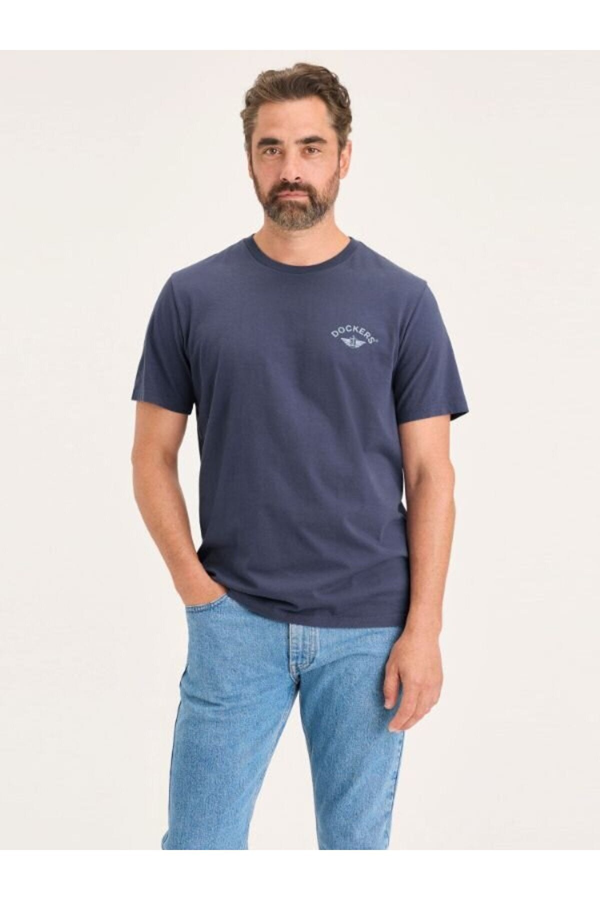 Dockers Minimalist Regular Fit Kısa Kol Erkek T-Shirt - Günlük Stil Translation missing: ar.content.product_image_main